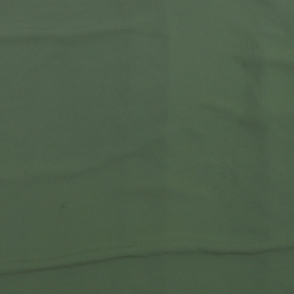 Boohoo Womens Green  Polyester Jacket Blazer Size S