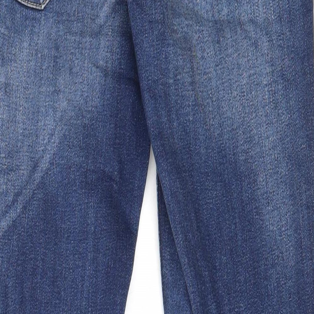 Burton Mens Blue Cotton Skinny Jeans Size 28 in L29 in Regular