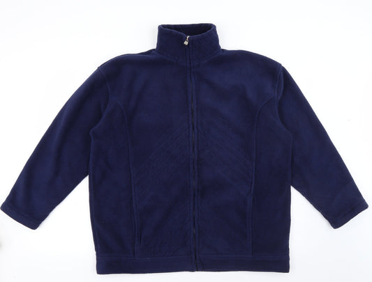 Womens UK Size L First Avenue Blue Jacket Jacket