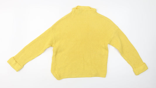 Womens UK Size 8 Dorothy Perkins Yellow Pullover Jumper
