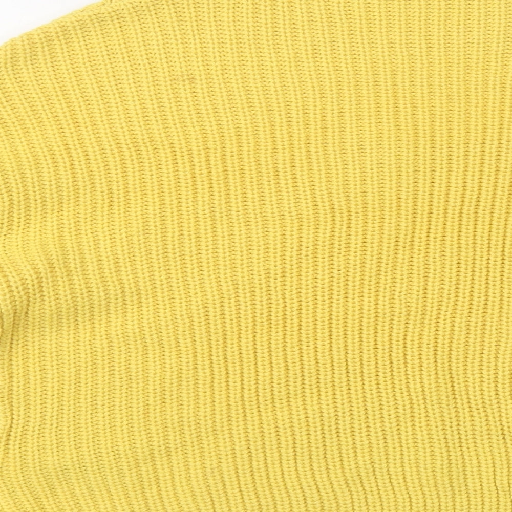 Womens UK Size 8 Dorothy Perkins Yellow Pullover Jumper