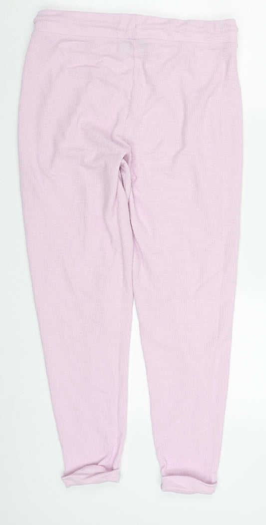 Womens UK Size 12 ASOS Regular Fit Sweatpants Pink Trousers