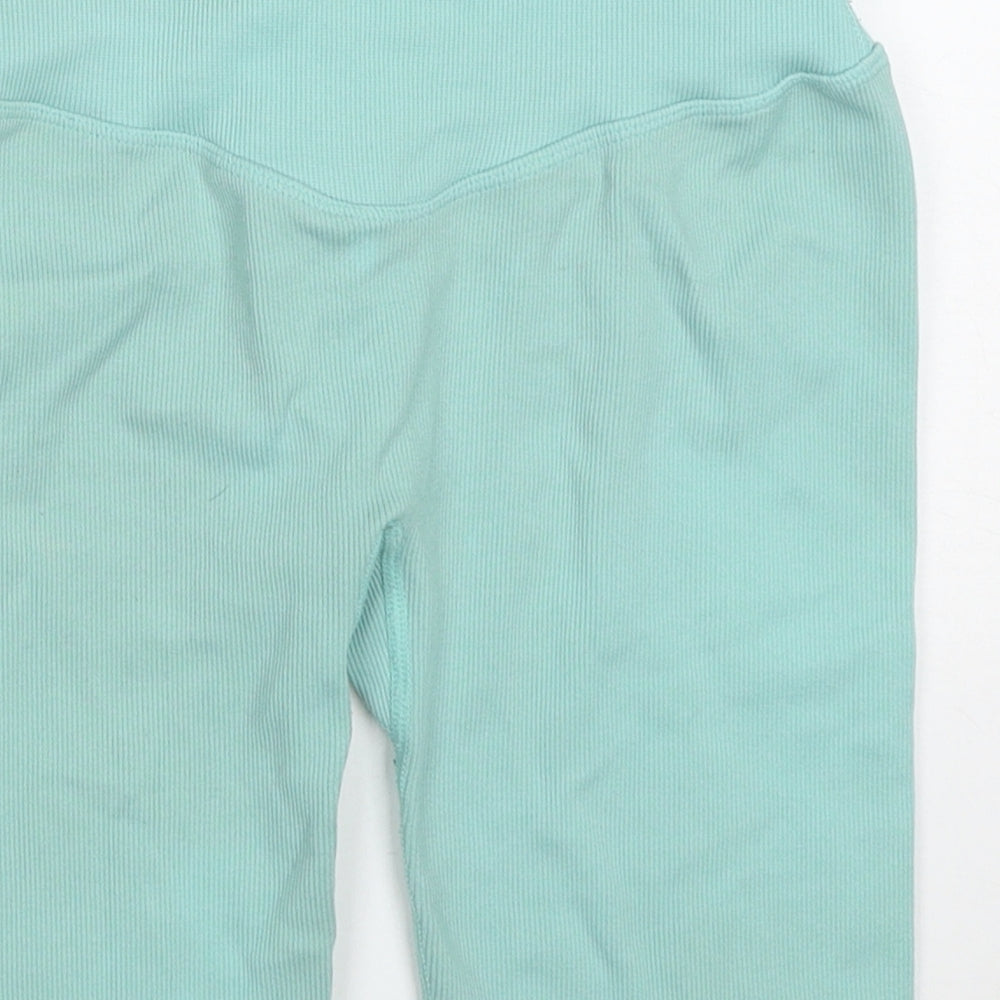 HXME Womens Blue Nylon Athletic Shorts Size 24 in L7 in Regular - HXME Fitness