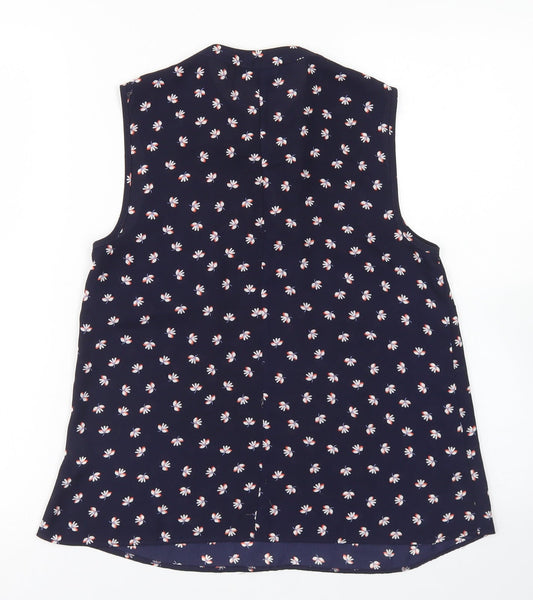 Womens UK Size 6 Atmosphere Blue Basic Blouse