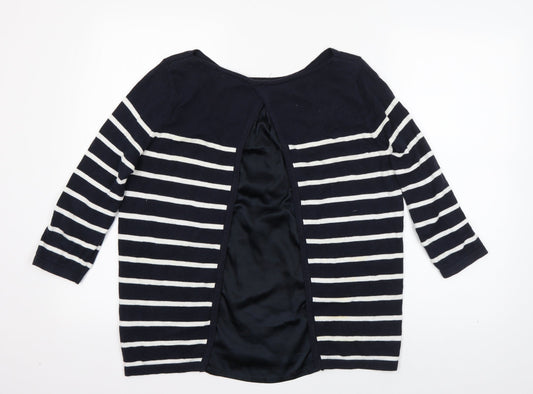 Womens UK Size S Wallis Blue Pullover Jumper
