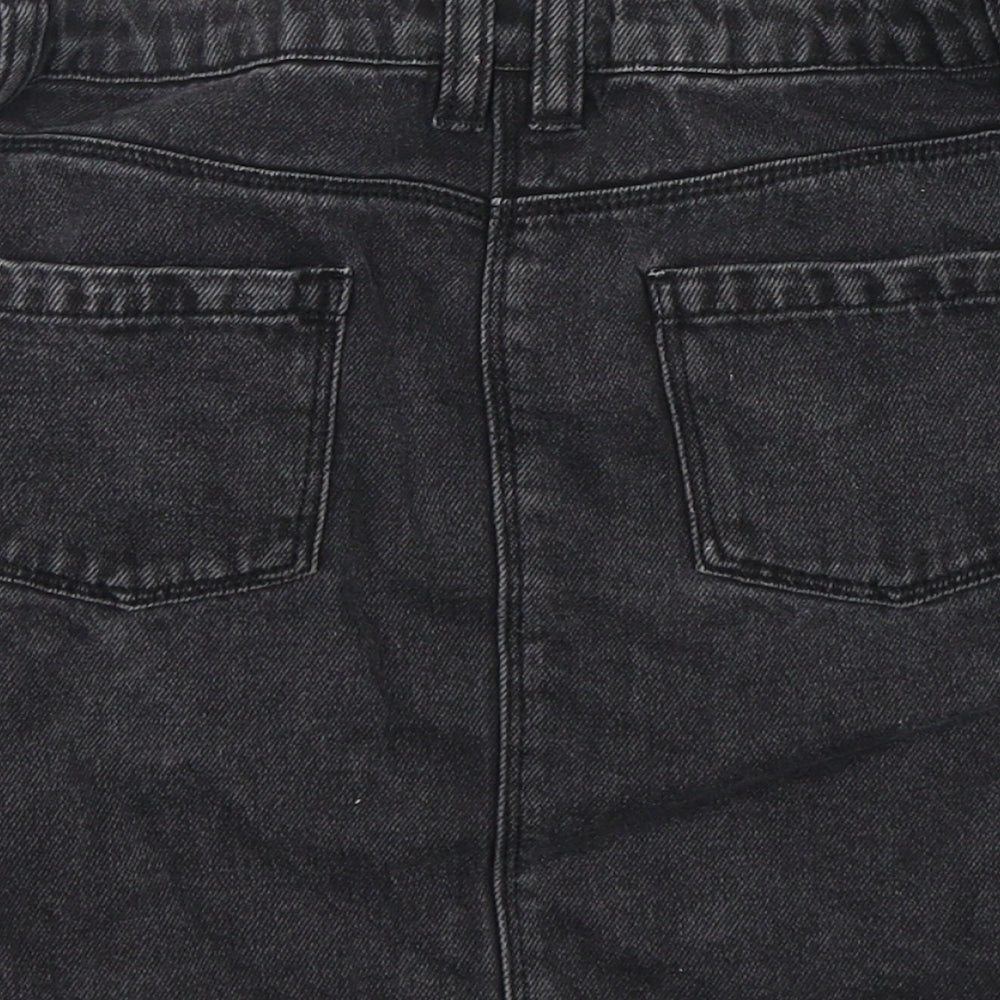 Matalan Girls Grey Cotton Tulip Skirt Size 9 Years Regular