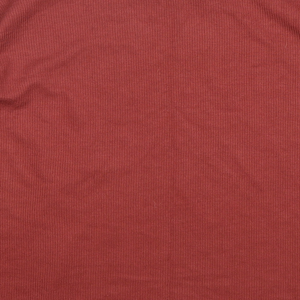 Primark Womens Pink Round Neck Polyester Pullover Jumper Size S