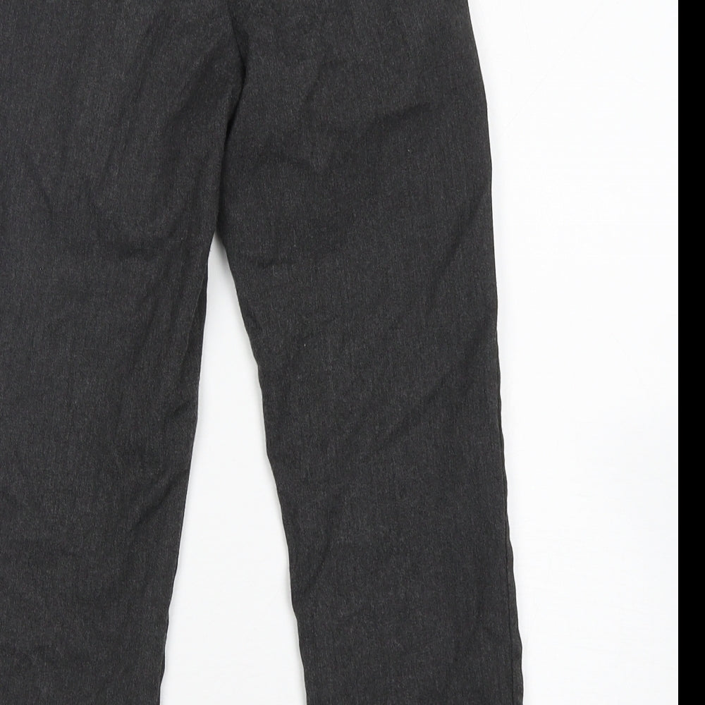 George Boys Grey Polyester Dress Pants Trousers Size 6-7 Years Regular