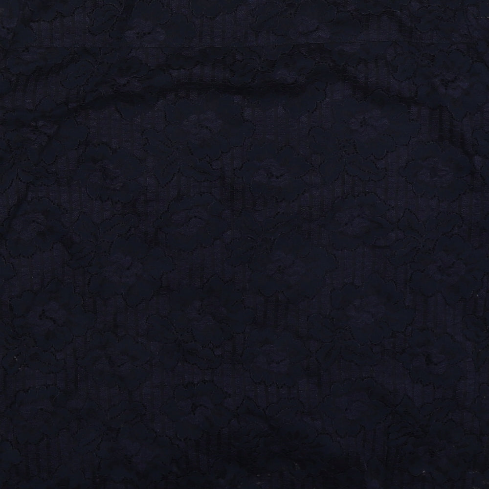 Womens UK Size 14 TOM TAILOR Blue Basic Blouse