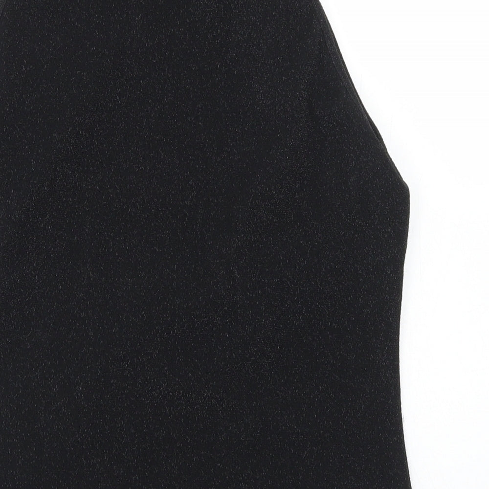 Womens UK Size M H&M Black Camisole Blouse