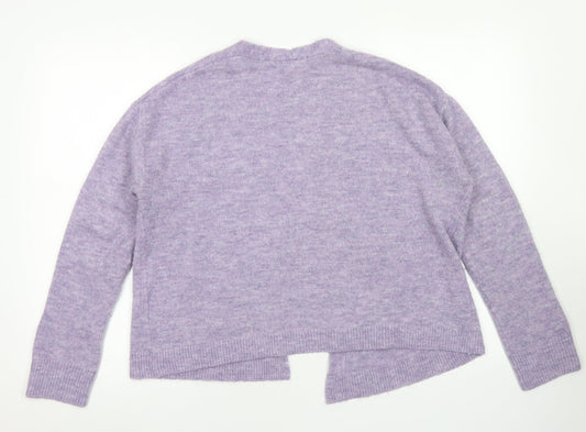 Womens UK Size XS H&M Purple Cardigan Jumper