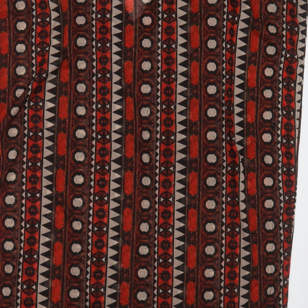 Womens UK Size S H&M Red Basic Tank