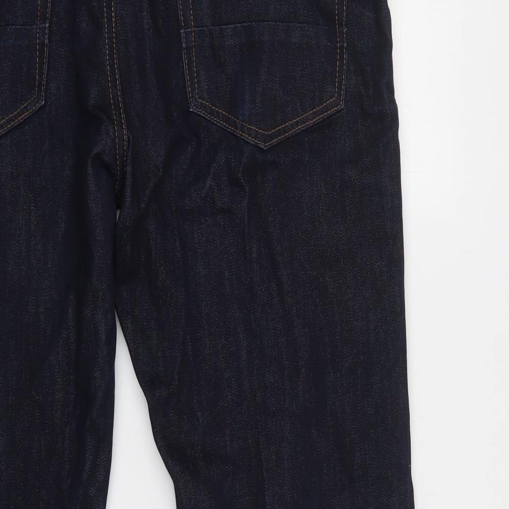 George Mens Blue Cotton Skinny Jeans Size 36 L29 in Regular Button