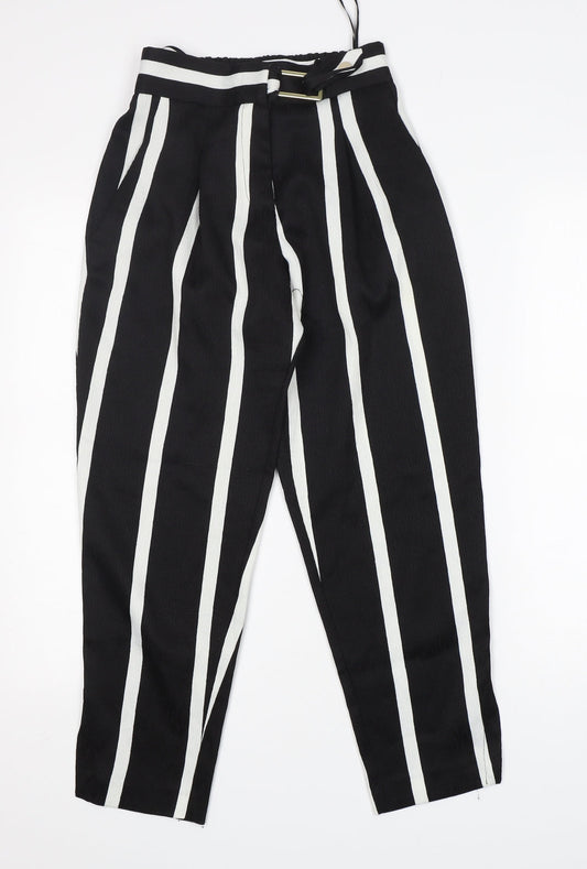 Womens UK Size 4 River Island Regular Fit Bloomer Multicoloured Trousers