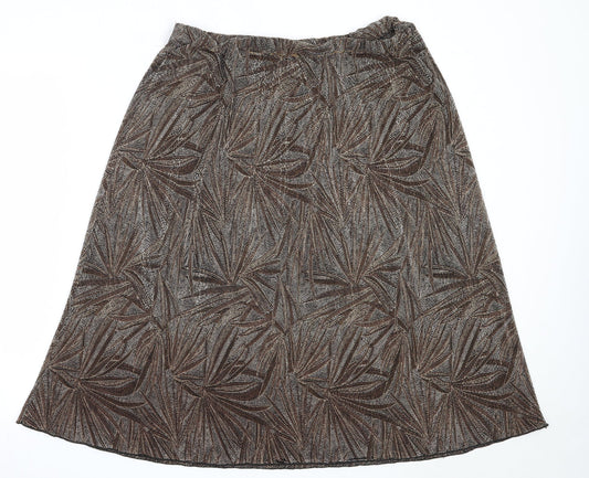 Womens UK Size 16 Dunnes Stores Flare Skirt