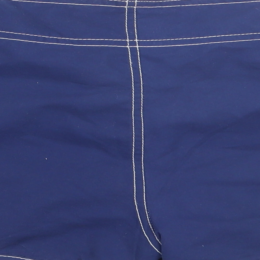 Primark Womens Blue Polyester Hot Pants Shorts Size 10 Regular
