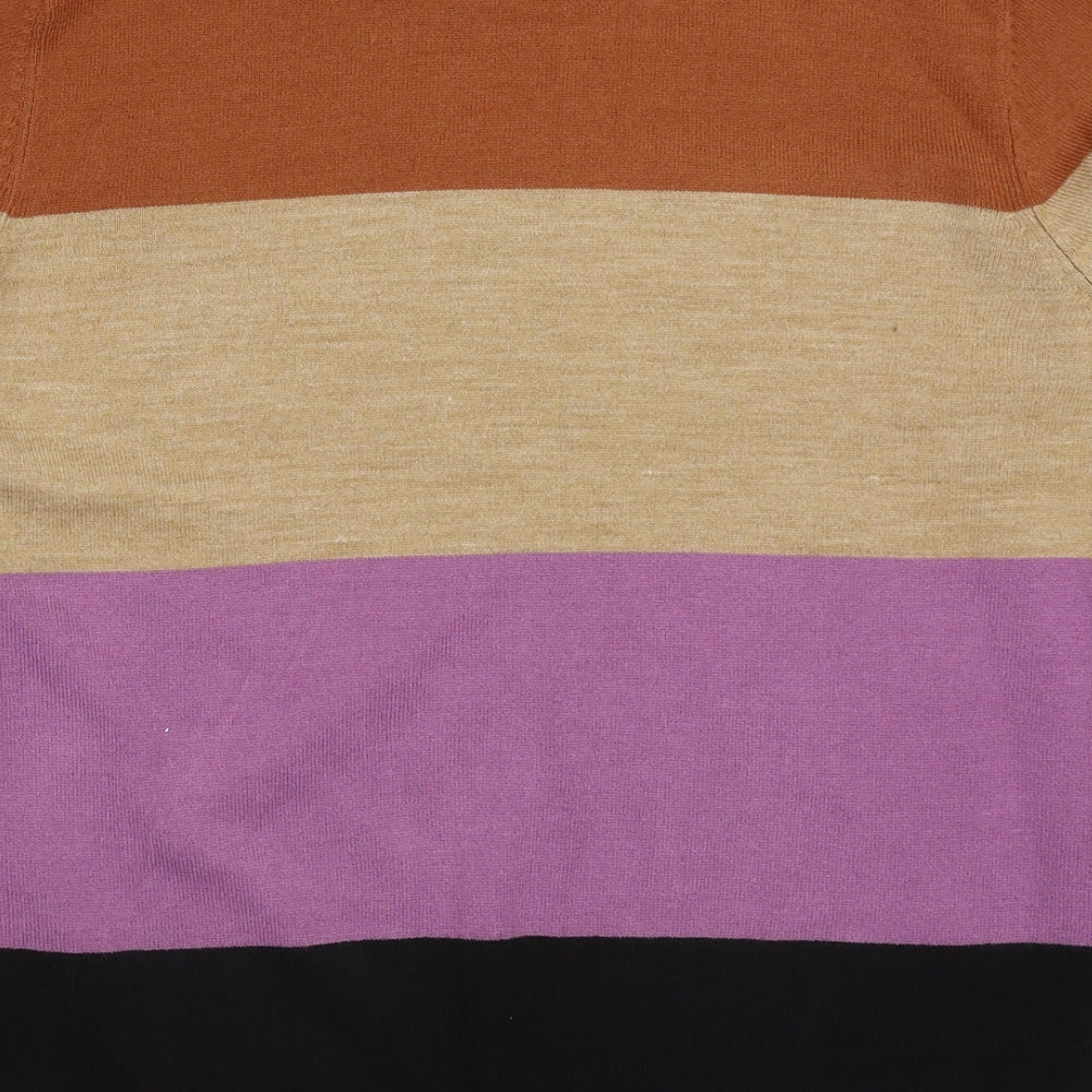 Womens UK Size 14 Marks and Spencer Multicoloured Pullover Jumper