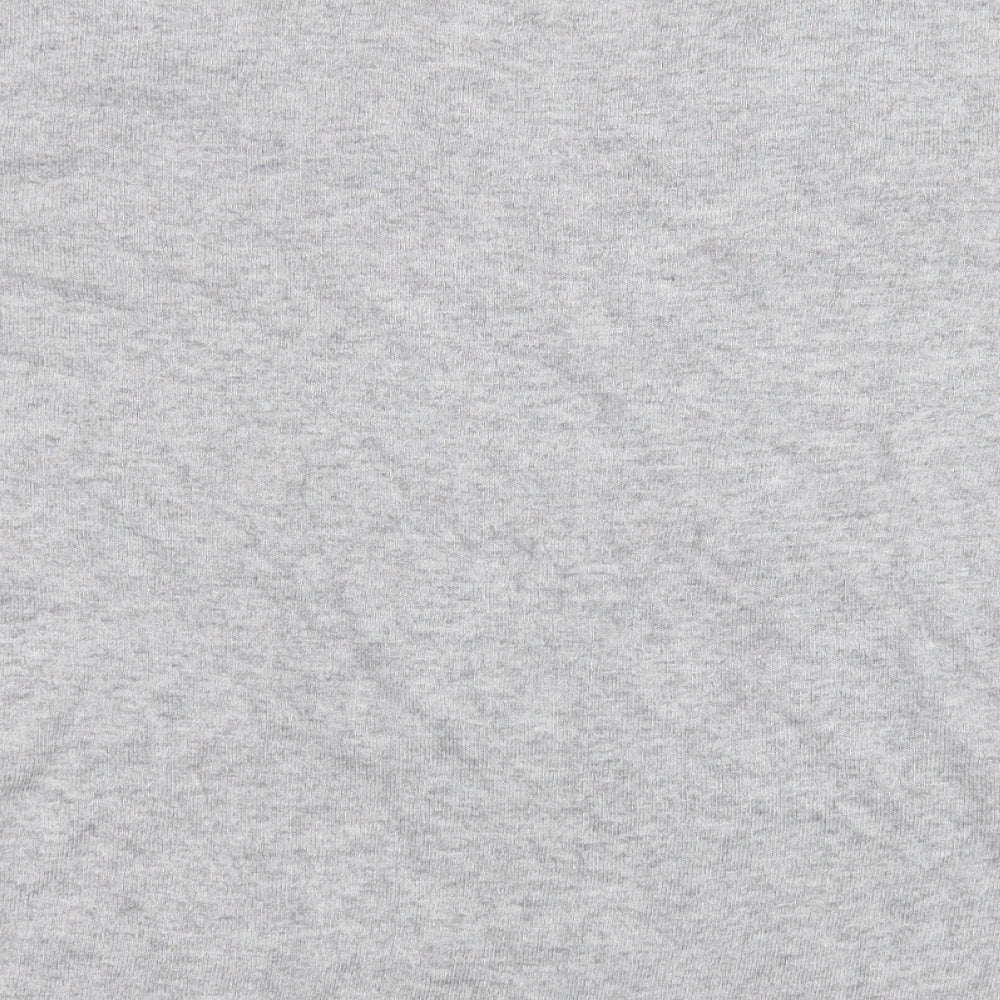 Primark Womens Grey V-Neck Viscose Pullover Jumper Size M