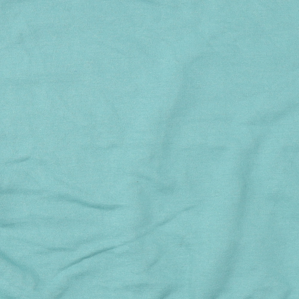 Primark Womens Green Round Neck Polyester Pullover Jumper Size S