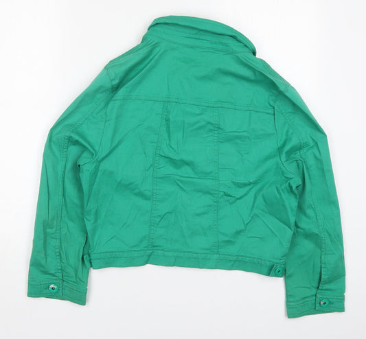 Womens UK Size 16 Internacionale Green Jacket