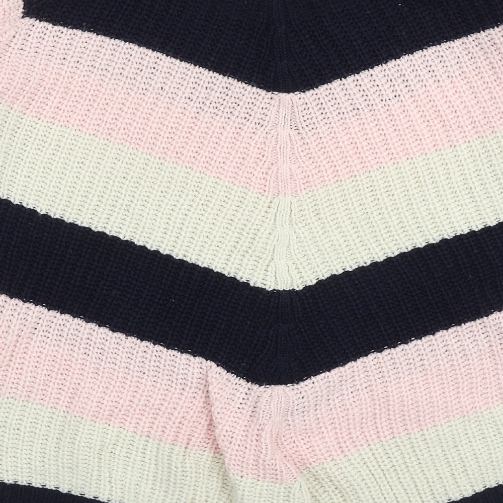 Womens UK Size M Preworn Multicoloured Pullover Jumper