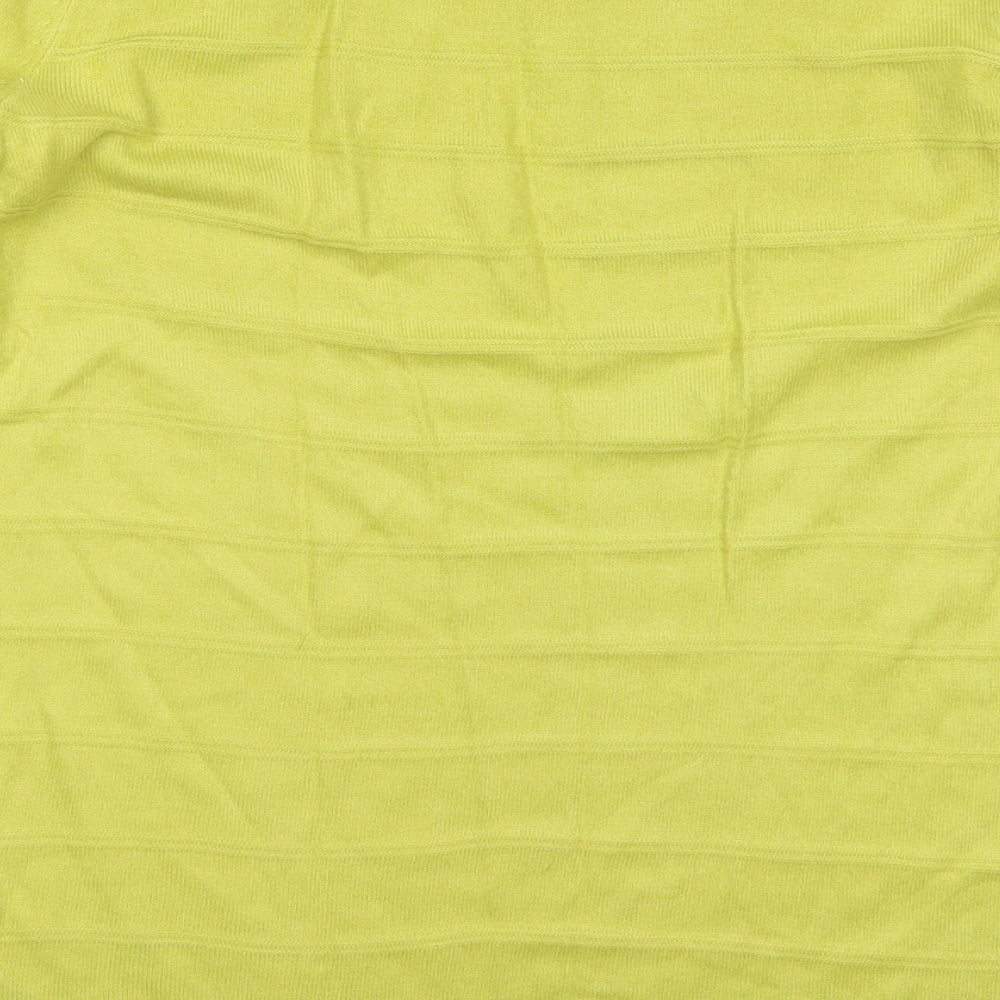 Womens UK Size 10 Bonmarché Green Pullover Jumper