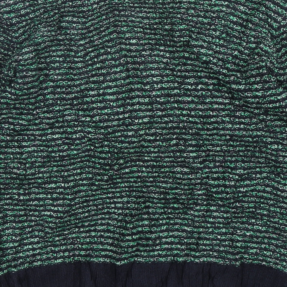 Womens UK Size S Isle Essentials Green Pullover Jumper