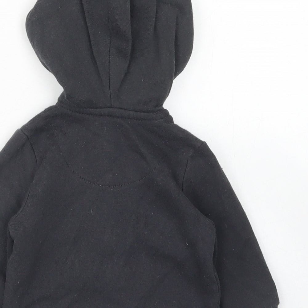 F&F Boys Grey Jacket Size 0-3 Months Zip - Dinosaur hood
