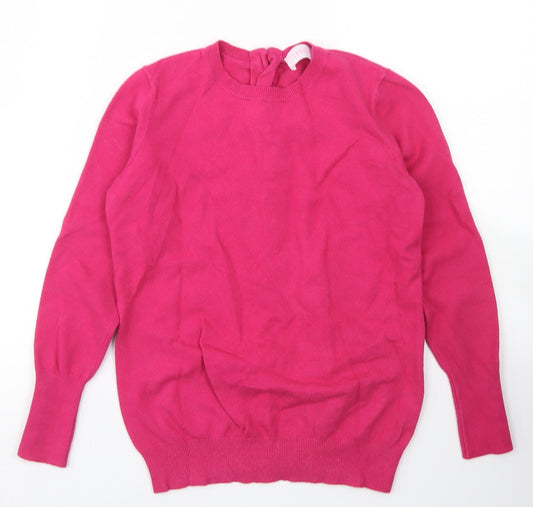 Womens UK Size XS Savida Pink Pullover Jumper