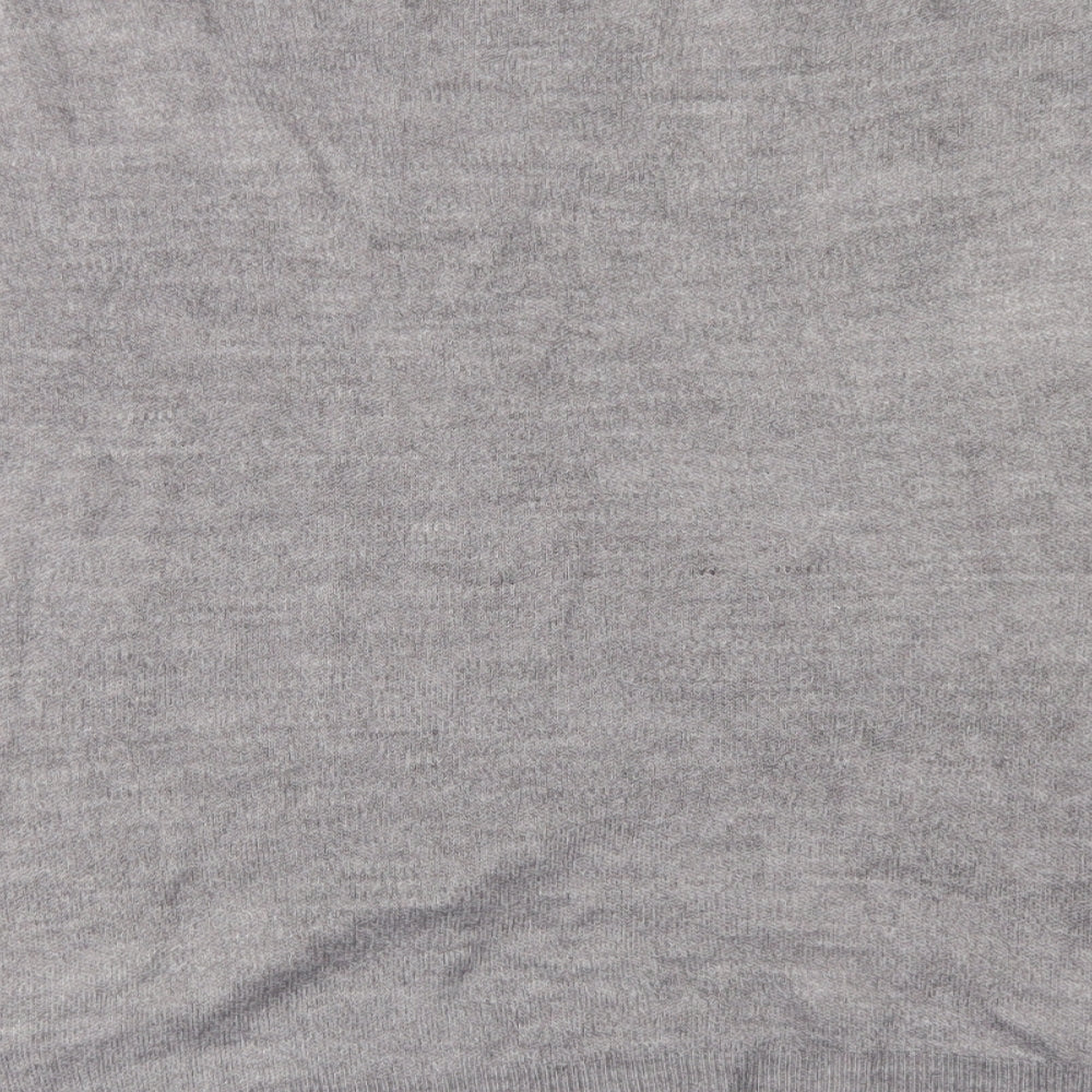 Atmosphere Womens Grey Crew Neck Acrylic Pullover Jumper Size 12