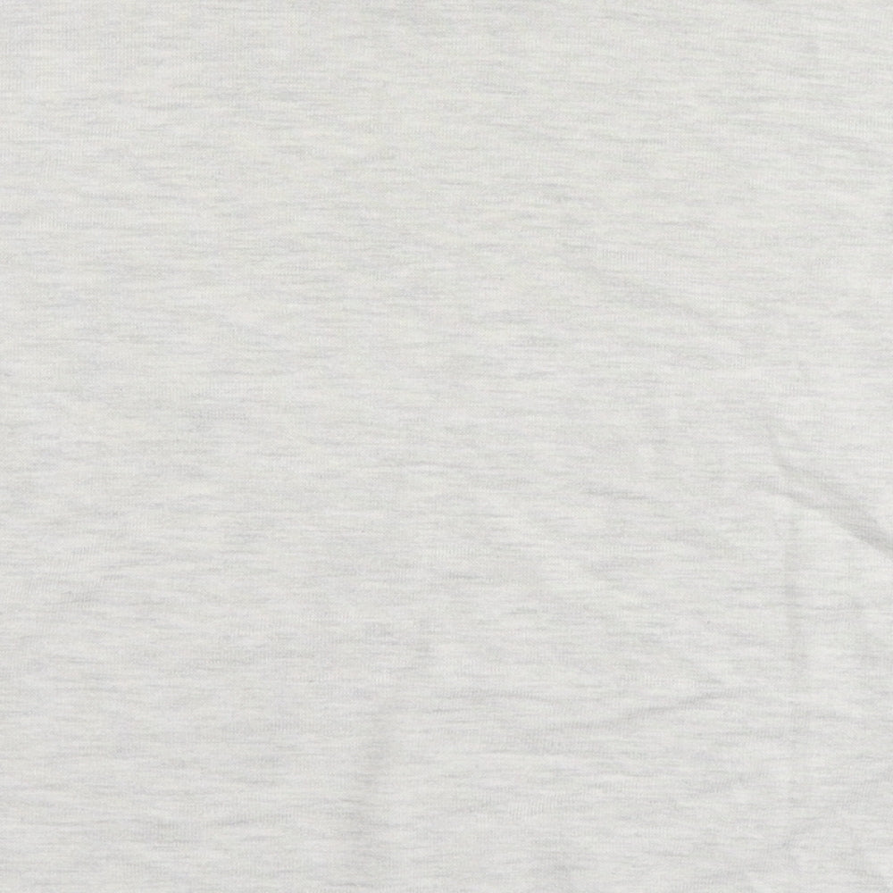 Womens UK Size 6 Topshop Grey Pullover Jumper