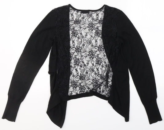 Womens UK Size S VERO MODA Black Cardigan Jumper
