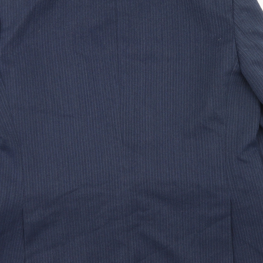 Mens UK Size 44 Canda Regular Blue Suit Jacket