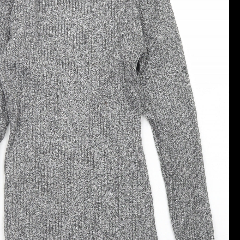 Womens UK Size S H&M Grey Pullover Jumper