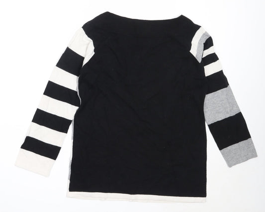 Womens UK Size 8 NEXT Black Pullover Jumper
