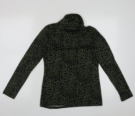 Womens UK Size 8 M&Co Green Pullover Jumper