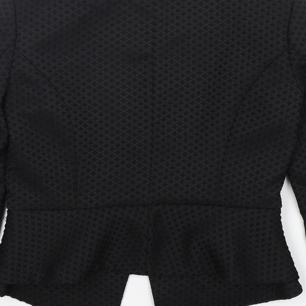 Womens UK Size 8 H&M Regular Black Blazer