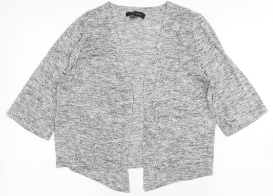 Womens UK Size 6 Atmosphere Grey Shrug Jumper