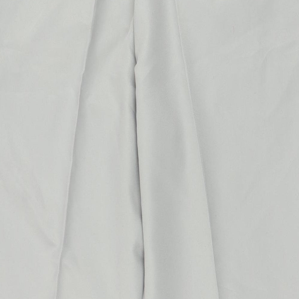 Slazenger Mens Green Polyester Dress Pants Trousers Size 34 in L28 in Regular Zip