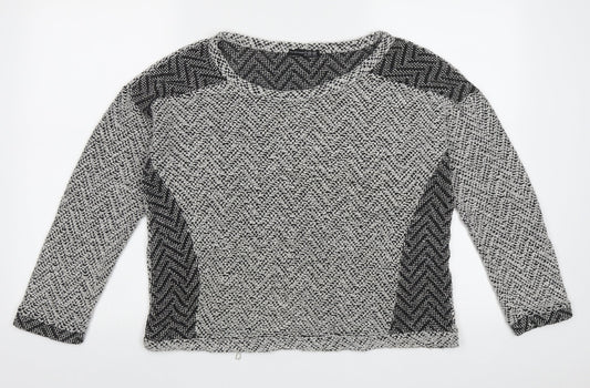 Womens UK Size 16 Atmosphere Grey Pullover Jumper