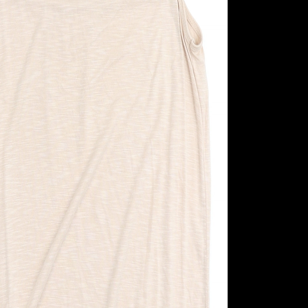 Womens UK Size 8 Dorothy Perkins Pink Basic Tank