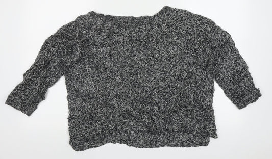 Womens UK Size 12 Atmosphere Black Pullover Jumper