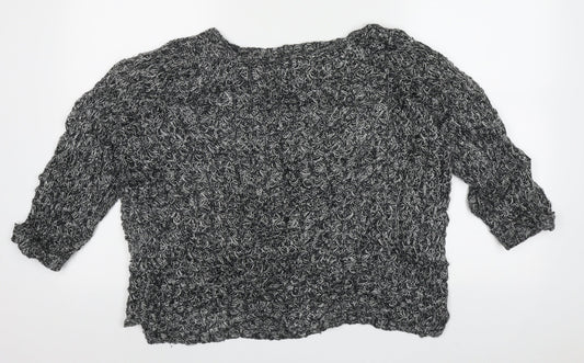 Womens UK Size 12 Atmosphere Black Pullover Jumper