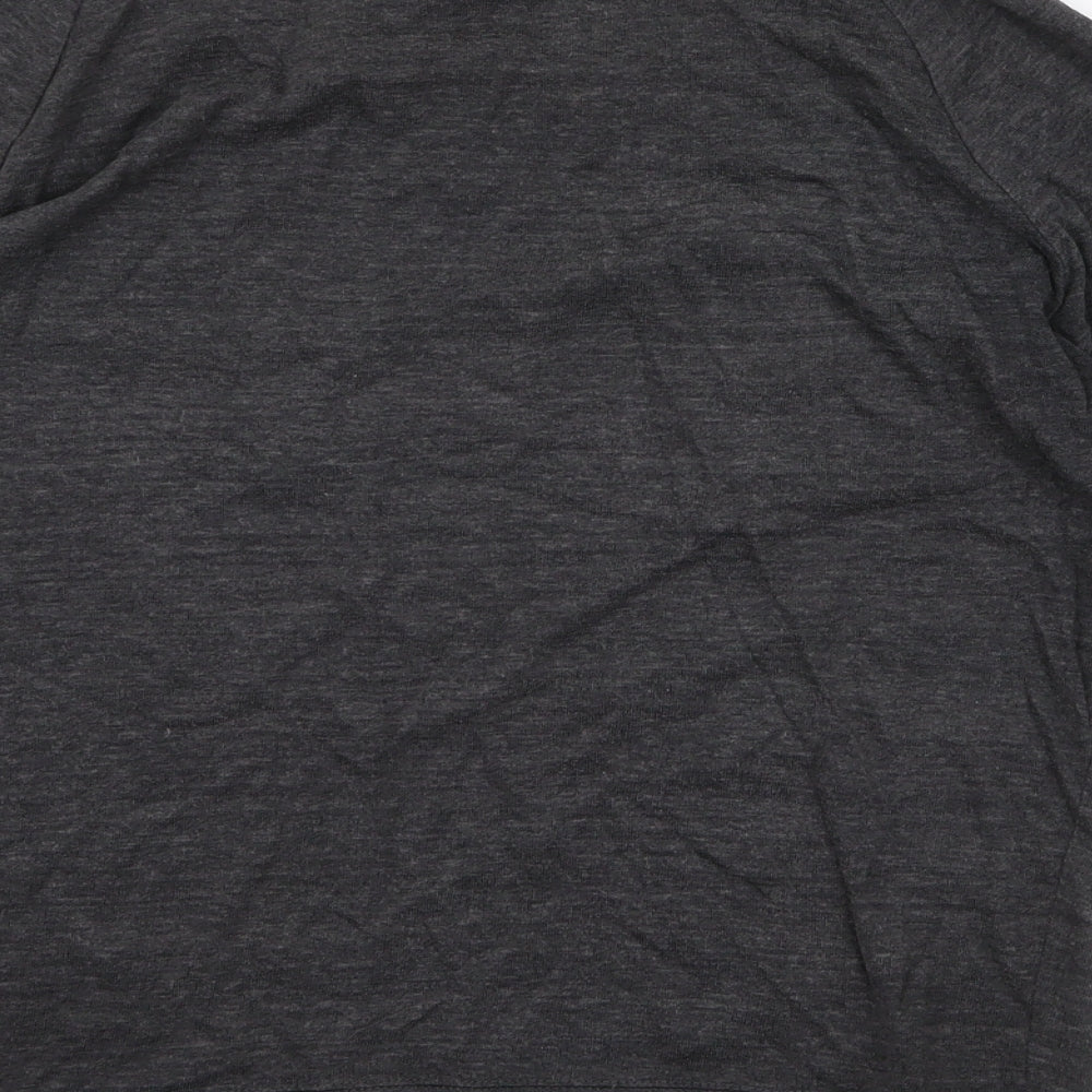 Womens UK Size S H&M Grey Pullover Sweatshirt