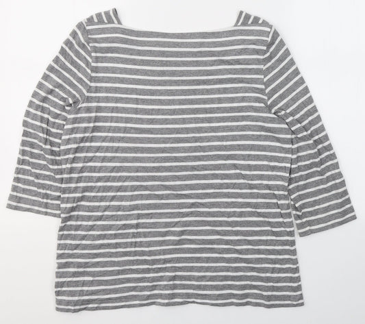 Womens UK Size 12 Olsen Grey Pullover Jumper