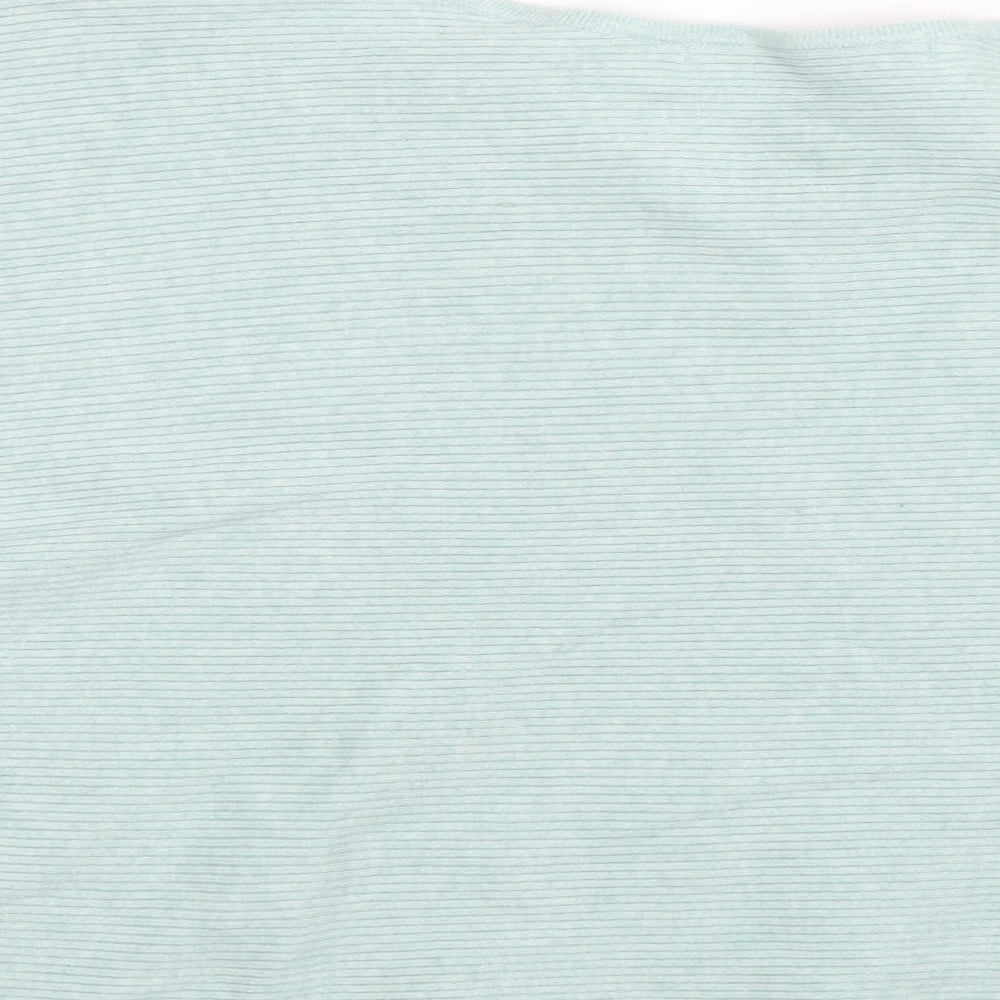 George Womens Green Round Neck Viscose Pullover Jumper Size S