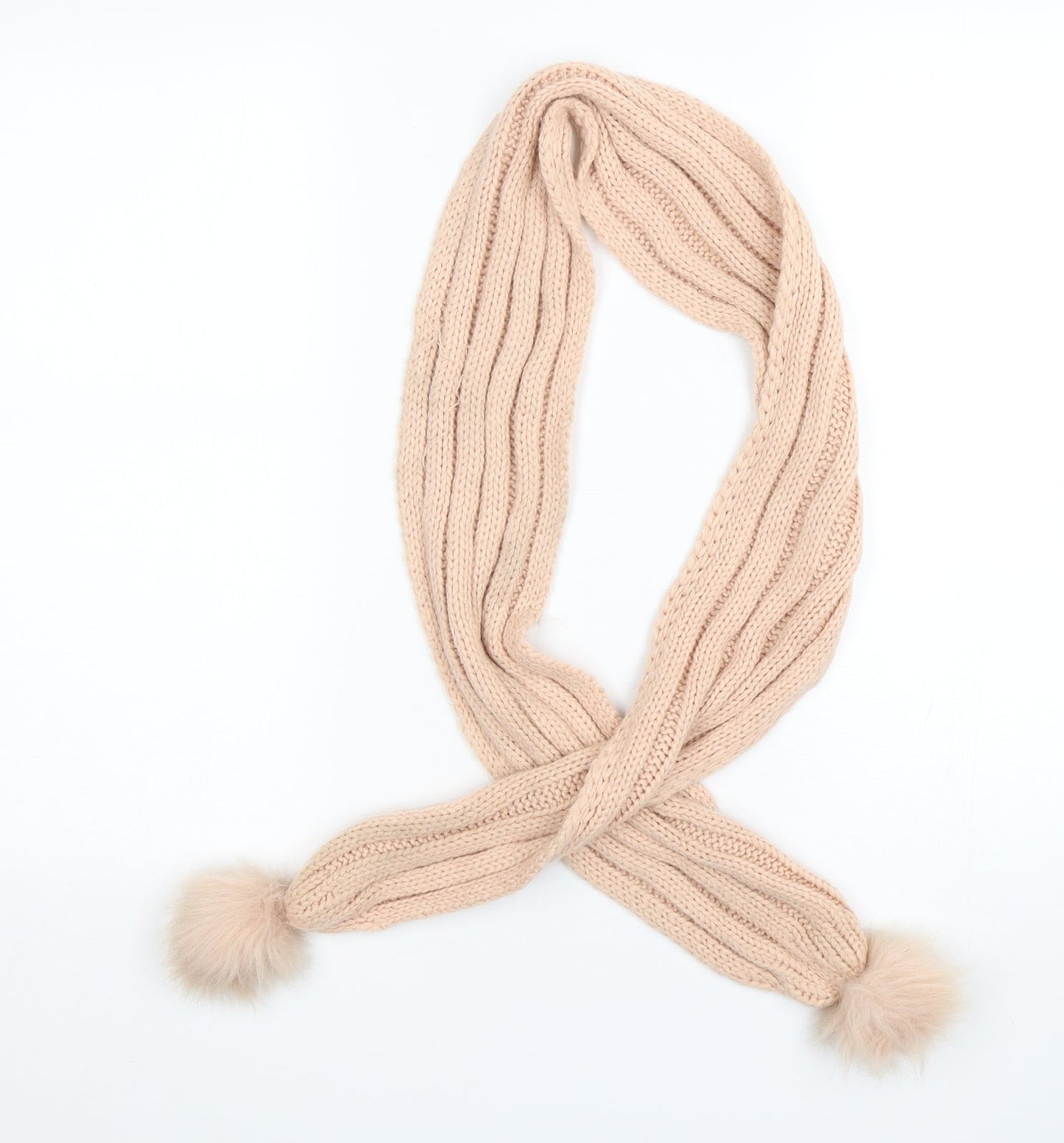 Select Womens Pink Acrylic Scarf