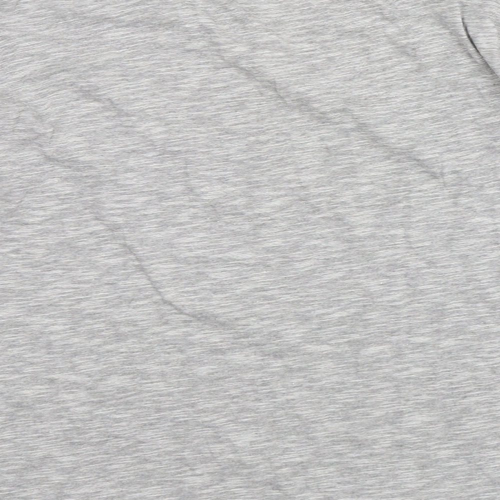 Womens UK Size M H&M Grey Basic T-Shirt
