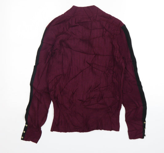 Womens UK Size 12 Marks and Spencer Purple Pullover Jumper