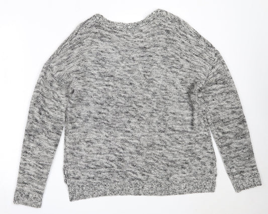 Womens UK Size 14 Dunnes Stores Grey Pullover Jumper